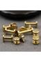 8x3mm 30Pcs 10/20/30 Pcs Solids Brass Binding Screws Chicago Rivet Leather Craft Fasteners for Photo - 4