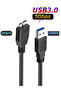 كابل USB 3.0 إلى Micro B بطول 0.6 متر لمحركات الأقراص الصلبة الخارجية Western Digital وToshiba وLacie وSeagate - 7