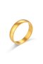 8 2mm Gold Tarnish Free 2mm 4mm 6mm Stainless Steel 18K Gold Plated Silver Color Knuckle Rings For L - 8