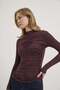 High Neckline Gathered Detailed Transparent Bodysuit - 2