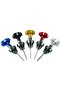 Blue 1pcs Scooter Motorcycle Engine Oil Dipstick Filler Cap Plug Engine Crankcase Oil Level Gauge Re - 6