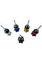 Blue 1pcs Scooter Motorcycle Engine Oil Dipstick Filler Cap Plug Engine Crankcase Oil Level Gauge Re - 5