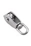 M15-Single Wheel Stainless Steel Pulley M15/M25 Single/Double Wheel Swivel Lifting Rope Pulley Set - 3