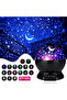 Blue LED Rotating Night Light Projector Starry Sky Star Master Children Kids Sleep Romantic LED USB