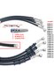 500mm 28 Degree Black 400 To 2200mm Hydraulic Brake Hose DOT Oil Pipe Line Braided Cable 10mm Banjo - 7