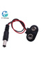 DC 9V Battery Button Power Cable Battery Buckle Snaps Power Cable Connector DC5.5*2.1 For Arduino - 2