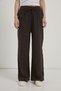 Beli Rubber Detailed Lace-Up Muslin Trousers - 4