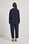 Linen Look Shirt and Pants Set - 6