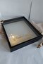 40x50 Cm Black LED Deep Memory Frame - Rose Box - Decorative Memory Frame - White Background! - 4