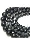 6mm Natural Labradorite Larvikite Stone Beads Black Round Loose Beads For Jewelry DIY Making Bracele - 7