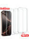 4 Pieces For iPhone 16Pro Max 4Pcs Full Cover Tempered Glass For iPhone 17 16 15 14 13 12 11 Pro Max - 8