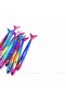 black 6 Mermaid Pens, Creative Design, Rich Colors, Sturdy Body, Smooth Writing, Suitable for Daily - 5