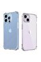 جراب هاتف iPhone 12 لهاتف iPhone 17 16 15 14 13 12 11 Air Pro Max فاخر مقاوم للصدمات من السيليكون الشفاف