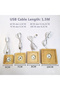 Remote Control 7CM-slot 5.2CM 7 Color Light Square LED Lights Wooden Lighted Base Stand Lasers Cryst - 3