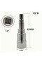 Carbon Steel 1/2 Inch Five Step Drive Radiator Spud Wrench Head Pagoda Head Thorn Wrench for Wate... - 5