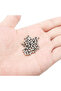 3mm 100pcs 16G 3mm 4mm Replacement Spare BALLS SPIKES Labret Barbell Bar Piercing Attachments 16g D - 2