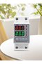 L N 230V 63A TOMZN Din Rail 63A Adjustable Over and Under Voltage Protective Device Protector Relay - 8
