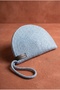 Handmade Knitted Cord Rope Portfolio & Clutch Bag – Baby Blue - 2