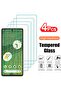 4 قطع لـ Pixel 8 Pro، 4 قطع زجاج مقوى لـ Google Pixel 9 10 8 Pro 9A 8A 7 7A، واقي شاشة شفاف - 8