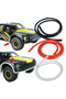 Black 1M 6x8mm RC Car Parts Remote Control Model Crawler Truck Modified Accessories Car Shell Edge S - 5