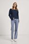 Armalife 1510 Kayik Yaka Soft Textured Women's Blouse - 4