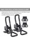 4 pieces GH-4001 4pcs Metal Toggle Clamp Latch Catch Clasp Quick Release Anti-Slip Push Pull GH-4001 - 3