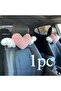 1pc Adorable Duck Heart Car Pillow: Multi-Use Neck Support & Chic Interior Decor- Elevating Trave... - 7