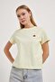Armalife 3328 Cherry Embroidered Bis Collar Women's T-Shirt
