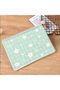 WHITE Classic Blank Sticker Book Reusable Green Stickers Storage ‎Rectangular Collecting Album Home