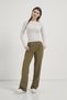 Armalife 10559 Bi̇s Collar Tipple Transparent Women's Blouse - 3