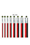 سلك كهربائي أحمر وأسود بطول 5 متر، 20 AWG 16-30AWG، 5/10/20 متر، كابل شريط LED ثنائي النواة من النحاس المطلي بالقصدير - 6