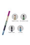 4 in 1 Portable Retractable Travel Lip Eye Brush Professional Makeup Brush Mini Soft Hair Eyeshadow - 2