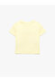 Printed Short Sleeve Crew Neck Cotton T-Shirt - 2