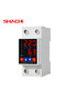63A SHACHI 2P Adjustable Digital Display Overvoltage and Undervoltage Protection Device, Voltage and - 2