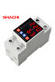 63A SHACHI 2P Adjustable Digital Display Overvoltage and Undervoltage Protection Device, Voltage and - 3