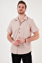 Regular Fit Apache Collar Short Sleeve Shirt Men's SHIRT CF24S117927 - 2