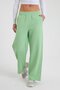 Mint Women's Sports Sweatpants Doubleface Fabric Wide Leg Elastic Adjustable Waist - 6