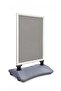 لوح رصيف إعلاني مزدوج الجوانب من Windpro B2 (50X70) رمادي
