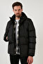 Hooded Waterproof and Windproof Cold-Proof Slim Fit Coat Men's Coat 5717101 - 3