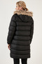 Water Repellent Regular Fit Removable Hooded Puffer Coat COAT 640Y001 - 7