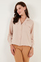 V-Neck Double Pocket Regular Fit Woven Shirt SHIRT 611GO00016 - 4