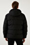 Zippered Pocket Slim Fit Hooded Puffer Coat Men's Coat 5711050 - 7