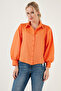 Regular Fit Balloon Sleeve Poplin Shirt SHIRT 611GO0153 - 3