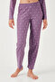 Standard Fit Buttoned Pajama Set Pajama Set 60956601 - 6