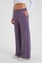 Lilac Women's Sports Sweatpants Doubleface Fabric Wide Legs Elastic Adjustable Waist - 3