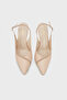 Stone Detailed Pointed Toe Heeled Shoes Shoes 3472681984 - 4