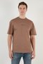 Cotton Relaxed Fit Crew Neck T Shirt Men's T SHIRT5902702 - 5
