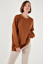 Crew Neck Ripped Knit Sweater Sweater 4616167 - 6