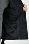 Slim Fit Pocketed Cotton Cashmere Coat Men's Coat 5841015 - 6