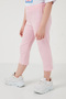 Cotton Crew Neck Short Sleeve Tights Top and Bottom Set Girl's SET6212005 - 4